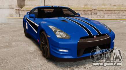 Nissan GT-R 2012 Black Edition AMS Alpha 12 pour GTA 4