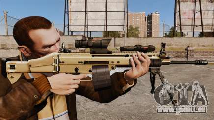 Machine d'assaut FN SCAR-L pour GTA 4
