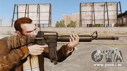 Eine amerikanische Sturmgewehr M16A4 für GTA 4