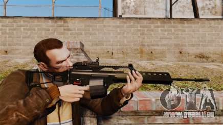 Fusil d'assaut H & K MG36 v4 pour GTA 4