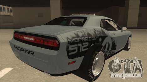 Dodge Challenger Drag Pak für GTA San Andreas