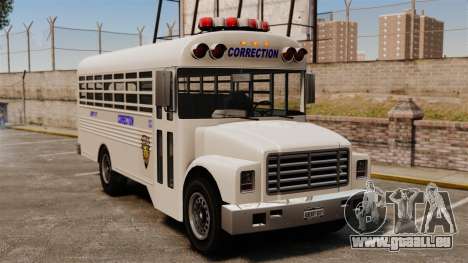 Le bus de la prison Liberty City pour GTA 4