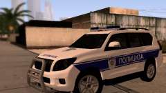 Toyota Land Cruiser POLICE pour GTA San Andreas