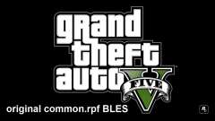 Original common.rpf BLES pour GTA 5