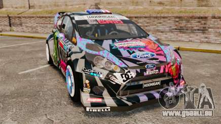 Ford Fiesta Gymkhana 6 Ken Block [Hoonigan] 2013 pour GTA 4