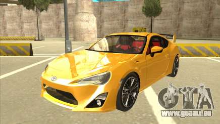 TOYOTA GT86 2JZ-GTE Black Revel für GTA San Andreas