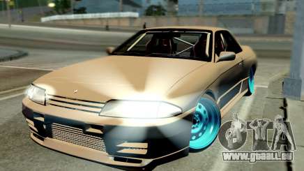 Nissan Skyline R32 Hellaflush pour GTA San Andreas