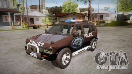Nissan Terrano RB26DETT Police für GTA San Andreas