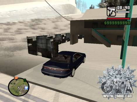 Nouveau compteur de vitesse pour GTA San Andreas