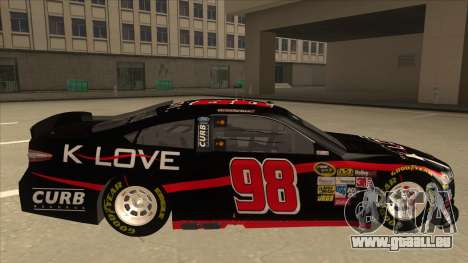 Ford Fusion NASCAR No. 98 K-LOVE pour GTA San Andreas