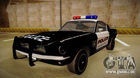 Shelby Mustang GT500 Eleanor Police für GTA San Andreas
