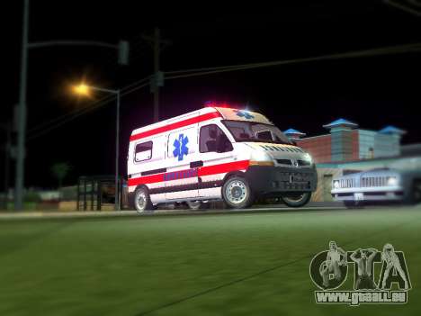 Renault Master serbische Krankenwagen für GTA San Andreas