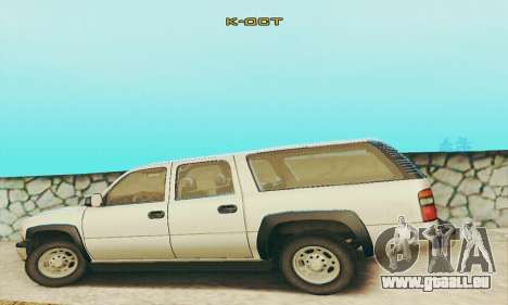 Chevrolet Suburban SAPD FBI pour GTA San Andreas