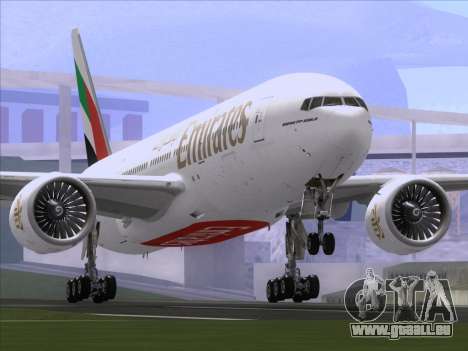 Boeing 777-21HLR Emirates für GTA San Andreas