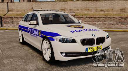 BMW M5 Touring Croatian Police [ELS] pour GTA 4