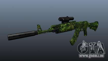 AK-74 in camouflage für GTA 4