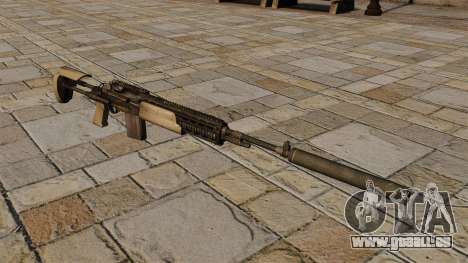 Fusil M14 avec un silencieux pour GTA 4