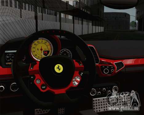 Ferrari 458 Italia 2010 für GTA San Andreas