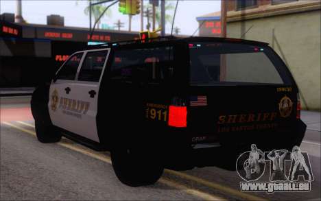 Une jeep de la police de GTA V pour GTA San Andreas