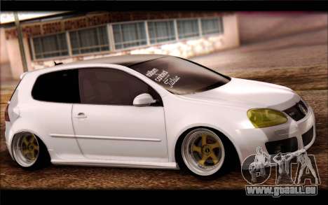 Volkswagen Golf MK5 Lowstance pour GTA San Andreas