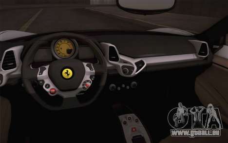 Ferrari 458 Italia Liberty Walk LB Performance pour GTA San Andreas