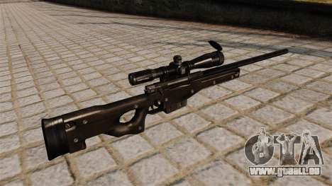 Fusil de sniper AI Arctic Warfare Magnum pour GTA 4