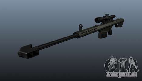 Barrett M82A1 fusil de sniper pour GTA 4