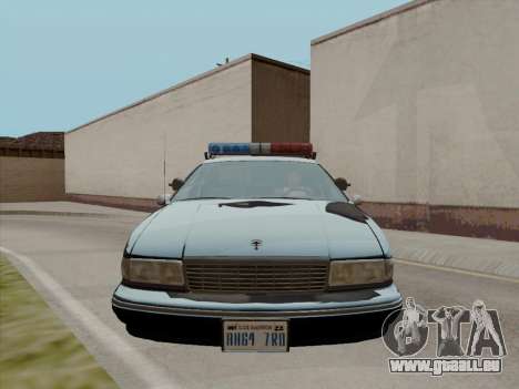 Chevrolet Caprice LAPD 1991 pour GTA San Andreas