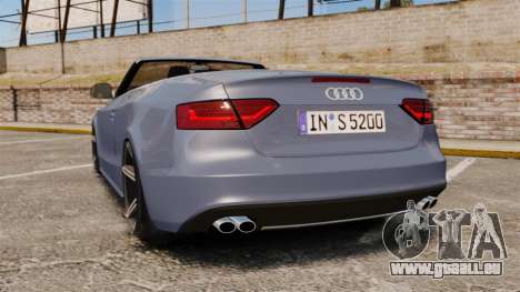 Audi S5 Convertible 2012 für GTA 4