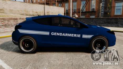 Renault Megane RS Gendarmerie Nationale [ELS] pour GTA 4