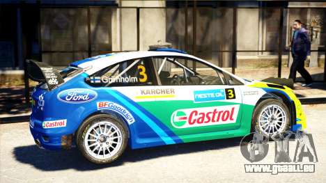 Ford Focus RS M Gronholm Rally Finland WRC pour GTA 4