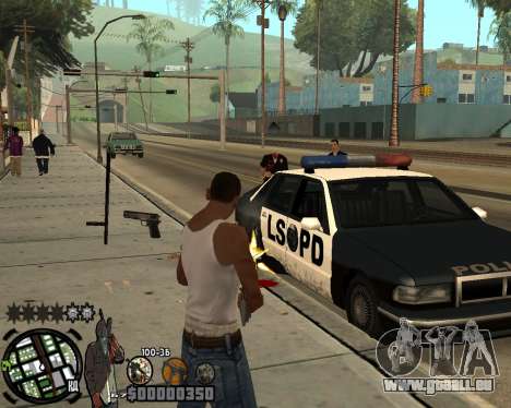 C-HUD Ghetto für GTA San Andreas