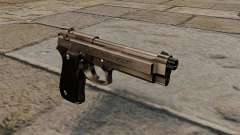 Halbautomatische Pistole Beretta 92 für GTA 4