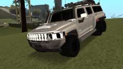 Hummer H3 6x6 für GTA San Andreas