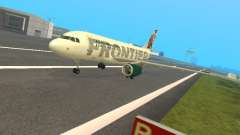 Airbus A319-111 Frontier Airlines Red Foxy für GTA San Andreas