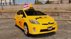 Toyota Prius 2011 Adelaide Yellow Taxi für GTA 4