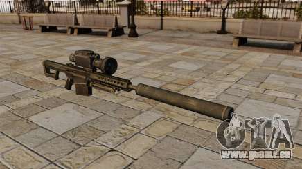 Barrett M82A1 Sniper Gewehr mit Schalldämpfer für GTA 4