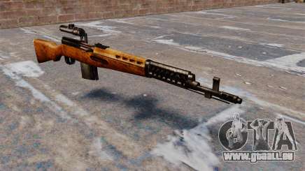 Le fusil de sniper SVT-40 pour GTA 4