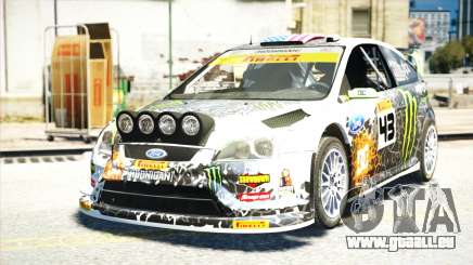 Ford Focus RS Monster World Rally Team WRC für GTA 4