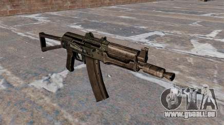 AKS74U automatique noir pour GTA 4