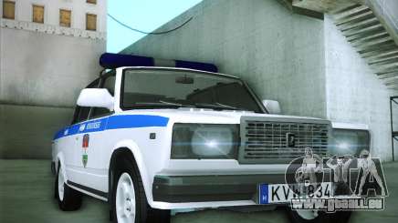 Lada 2107 Rendőrség pour GTA San Andreas
