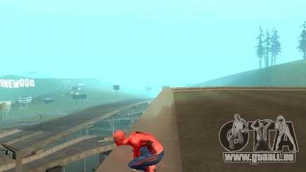 S'accroupir comme amazing Spider-man pour GTA San Andreas