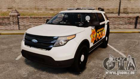 Ford Explorer 2013 Longwood Police [ELS] für GTA 4
