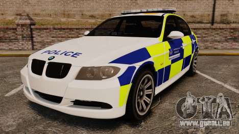 BMW 330i Metropolitan Police [ELS] für GTA 4