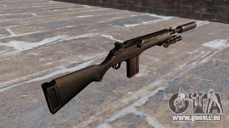 Le fusil semi-automatique M14 pour GTA 4