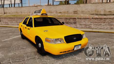 Ford Crown Victoria 1999 LCC Taxi pour GTA 4