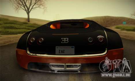 Bugatti Veyron Super Sport World Record Edition für GTA San Andreas