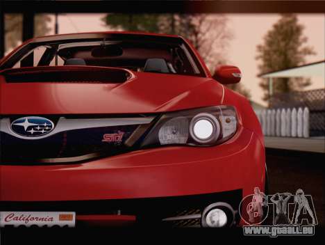 Subaru Impreza WRX STi pour GTA San Andreas