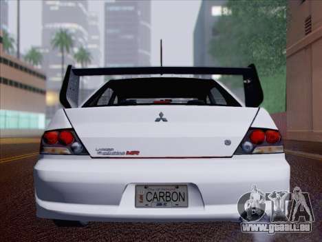 Mitsubishi Lancer Evo IX MR Edition pour GTA San Andreas
