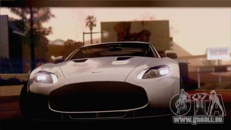 Aston Martin V12 Zagato 2012 [IVF] pour GTA San Andreas